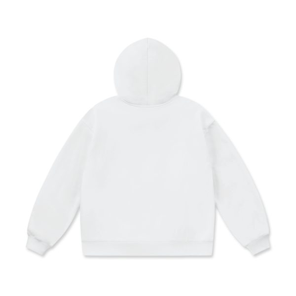 Oversize Heavyweight Fleece Hoodie - 460 GSM - Image 2