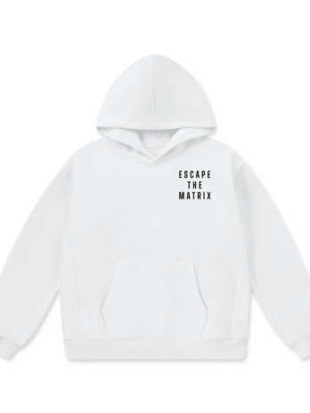 ETM OG HEAVY FLEECE HOODIE WHITE